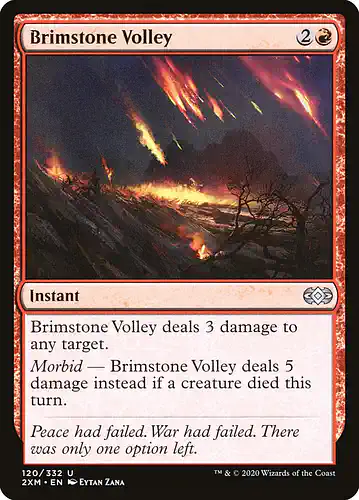Brimstone Volley - 2xm Spoiler
