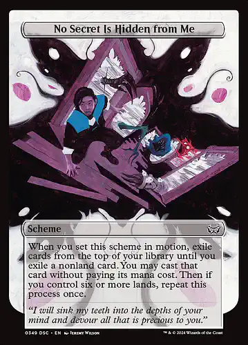 No Secret Is Hidden from Me - dsc Spoiler