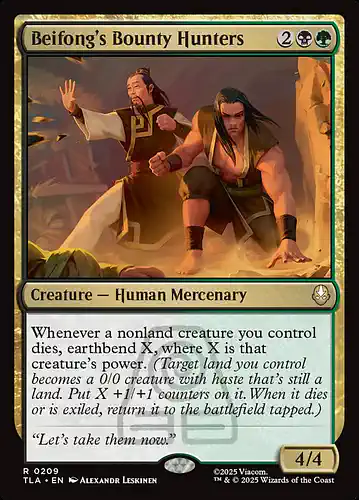 Beifong's Bounty Hunters - tla Spoiler