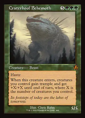 Craterhoof Behemoth - inr Spoiler