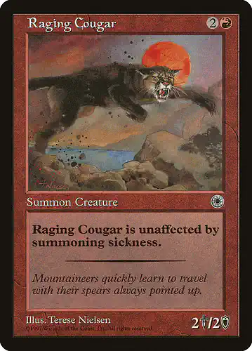 Raging Cougar - por Spoiler