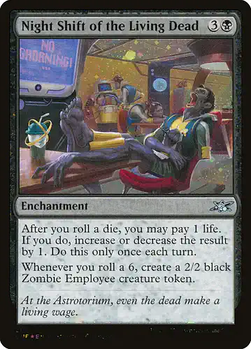 Night Shift of the Living Dead - unf Spoiler