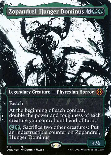 Zopandrel, Hunger Dominus - one Spoiler