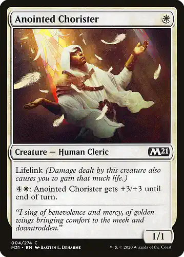 Anointed Chorister - m21 Spoiler