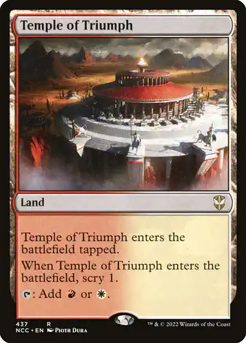 Temple of Triumph - ncc Spoiler