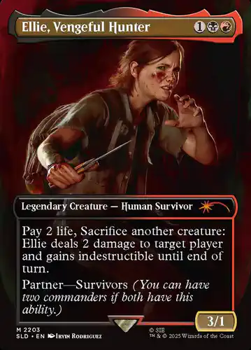 Ellie, Vengeful Hunter - sld Spoiler