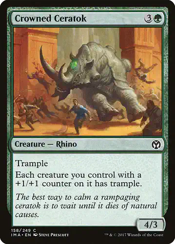 Crowned Ceratok - ima Spoiler