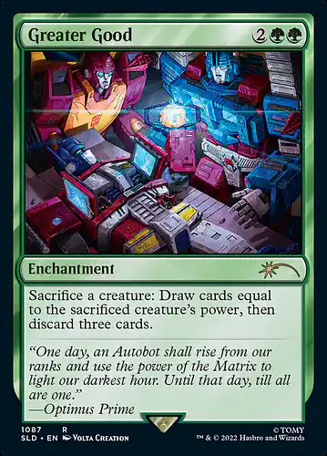 Greater Good - sld Spoiler