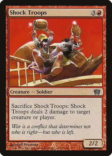 Shock Troops - 8ed Spoiler