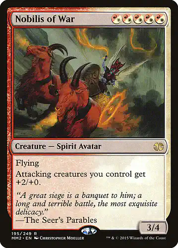 Nobilis of War - mm2 Spoiler