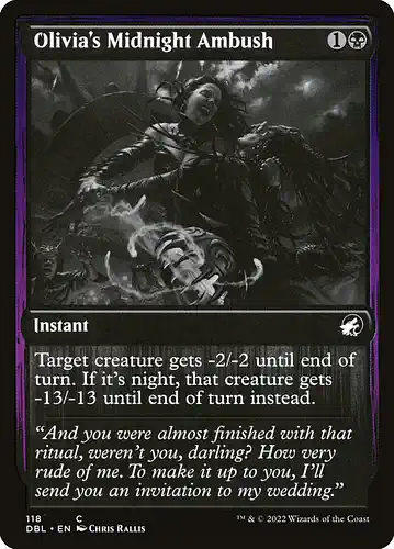Olivia's Midnight Ambush - dbl Spoiler