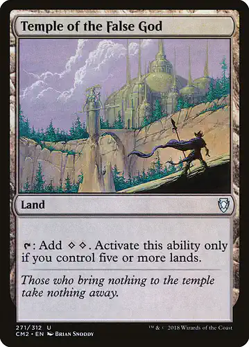 Temple of the False God - cm2 Spoiler