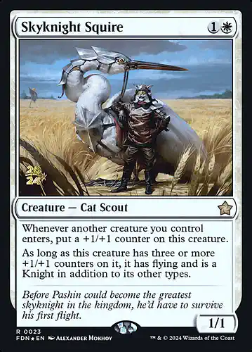 Skyknight Squire - fdn Spoiler