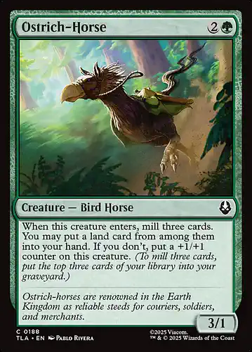 Ostrich-Horse - tla Spoiler