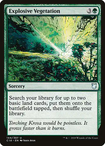 Explosive Vegetation - c18 Spoiler