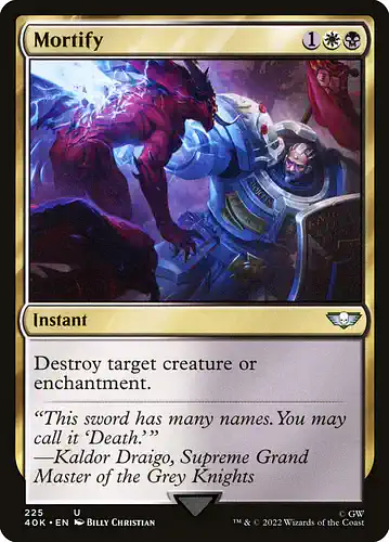 Mortify - 40k Spoiler