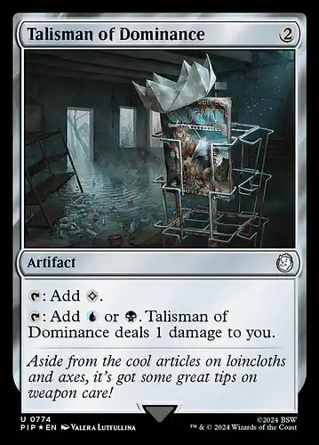Talisman of Dominance - pip Spoiler