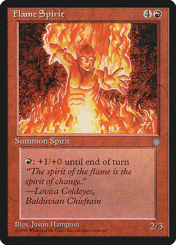 Flame Spirit - ice Spoiler