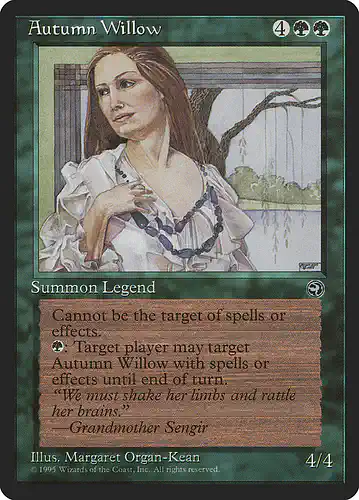 Autumn Willow - hml Spoiler