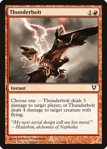 Thunderbolt - avr Spoiler