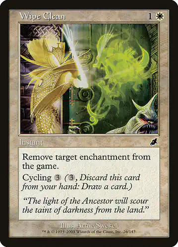 Wipe Clean - scg Spoiler