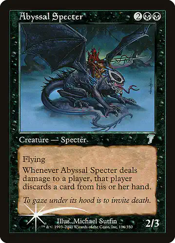 Abyssal Specter - 7ed Spoiler
