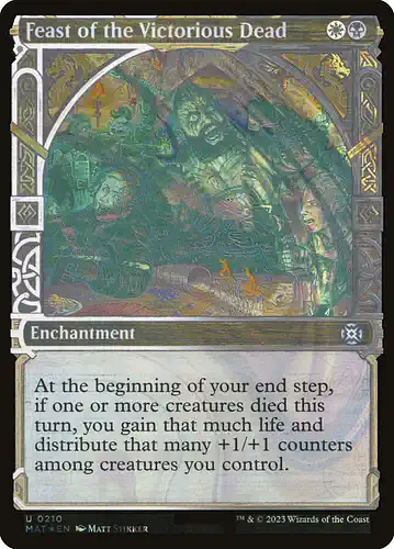 Feast of the Victorious Dead - mat Spoiler