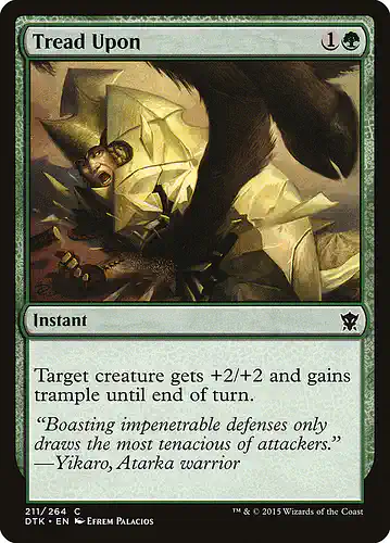 Tread Upon - dtk Spoiler