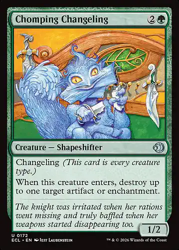 Chomping Changeling - ecl Spoiler