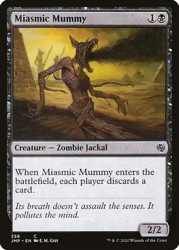 Miasmic Mummy - jmp Spoiler