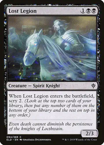 Lost Legion - eld Spoiler
