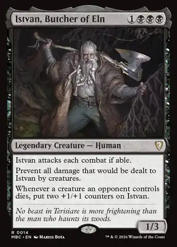 Istvan, Butcher of Eln - mbc Spoiler