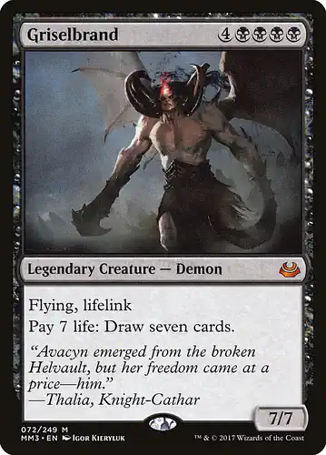 Griselbrand - mm3 Spoiler