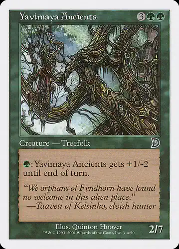 Yavimaya Ancients - dkm Spoiler