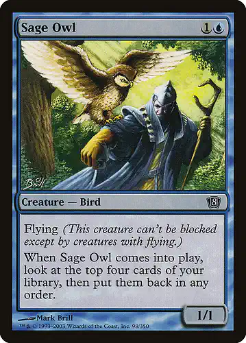 Sage Owl - 8ed Spoiler