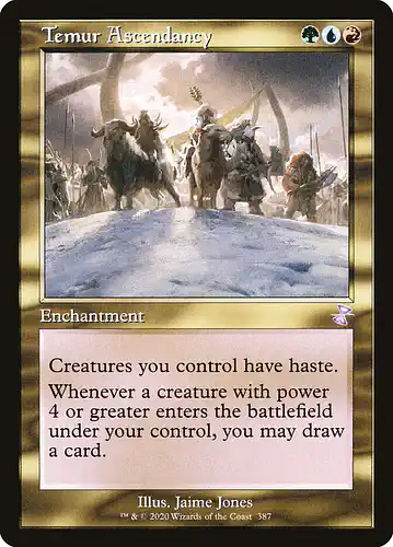 Temur Ascendancy - tsr Spoiler