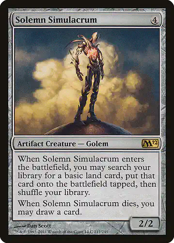Solemn Simulacrum - m12 Spoiler