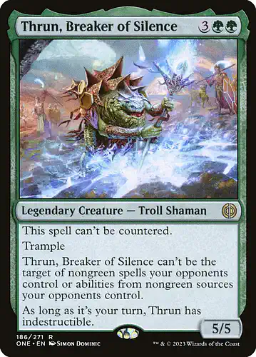 Thrun, Breaker of Silence - one Spoiler