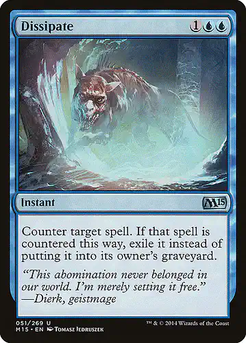Dissipate - m15 Spoiler