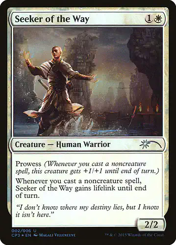 Seeker of the Way - cp3 Spoiler