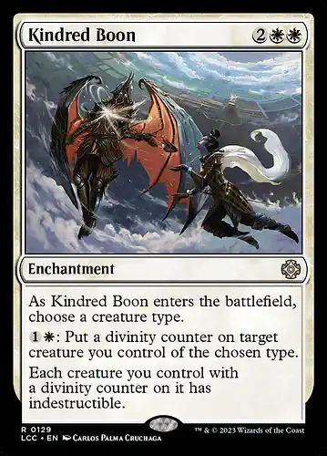 Kindred Boon - lcc Spoiler