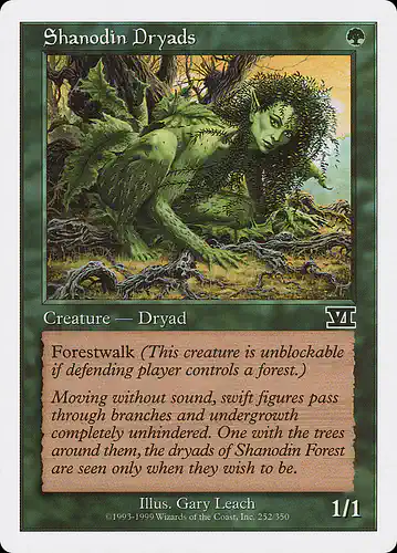 Shanodin Dryads - 6ed Spoiler