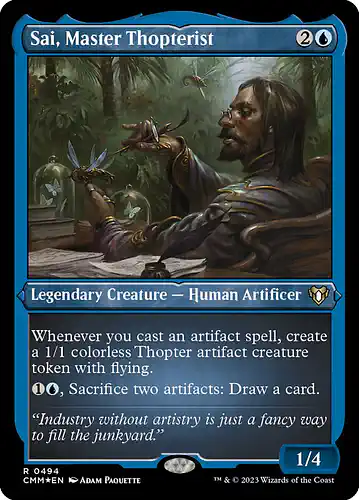 Sai, Master Thopterist - cmm Spoiler
