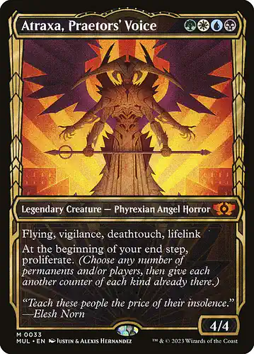 Atraxa, Praetors' Voice - mul Spoiler
