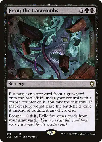From the Catacombs - clb Spoiler