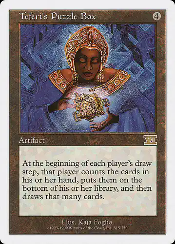 Teferi's Puzzle Box - 6ed Spoiler