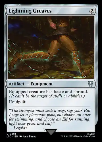 Lightning Greaves - ltc Spoiler