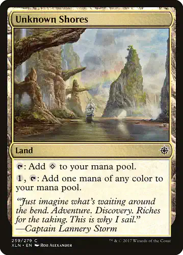 Unknown Shores - xln Spoiler