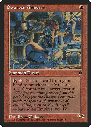 Dwarven Armorer - fem Spoiler