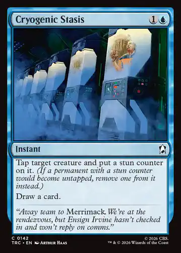 Cryogenic Stasis - trc Spoiler